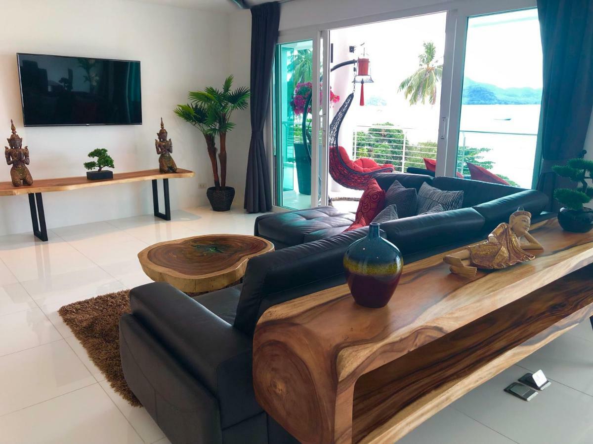 D-Lux 4 Bed Beachfront Apartment With Sea View Cape Panwa Экстерьер фото